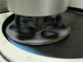 Metallographic testing